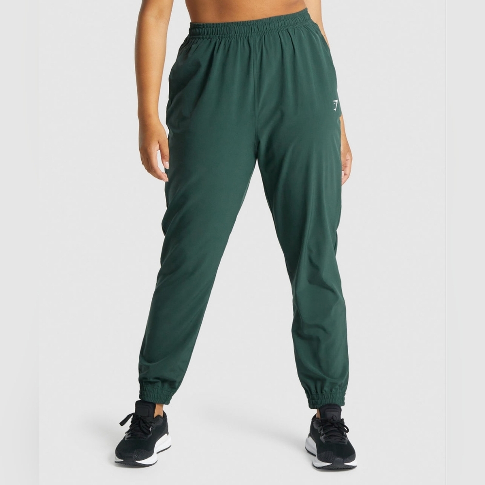 Gymshark Dark Green Track Pants
